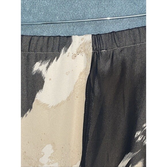 Vince Camuto Women’s‎ 24W Wide Leg Palazzo Pants Black Abstract Print Plus Size - Picture 9 of 11